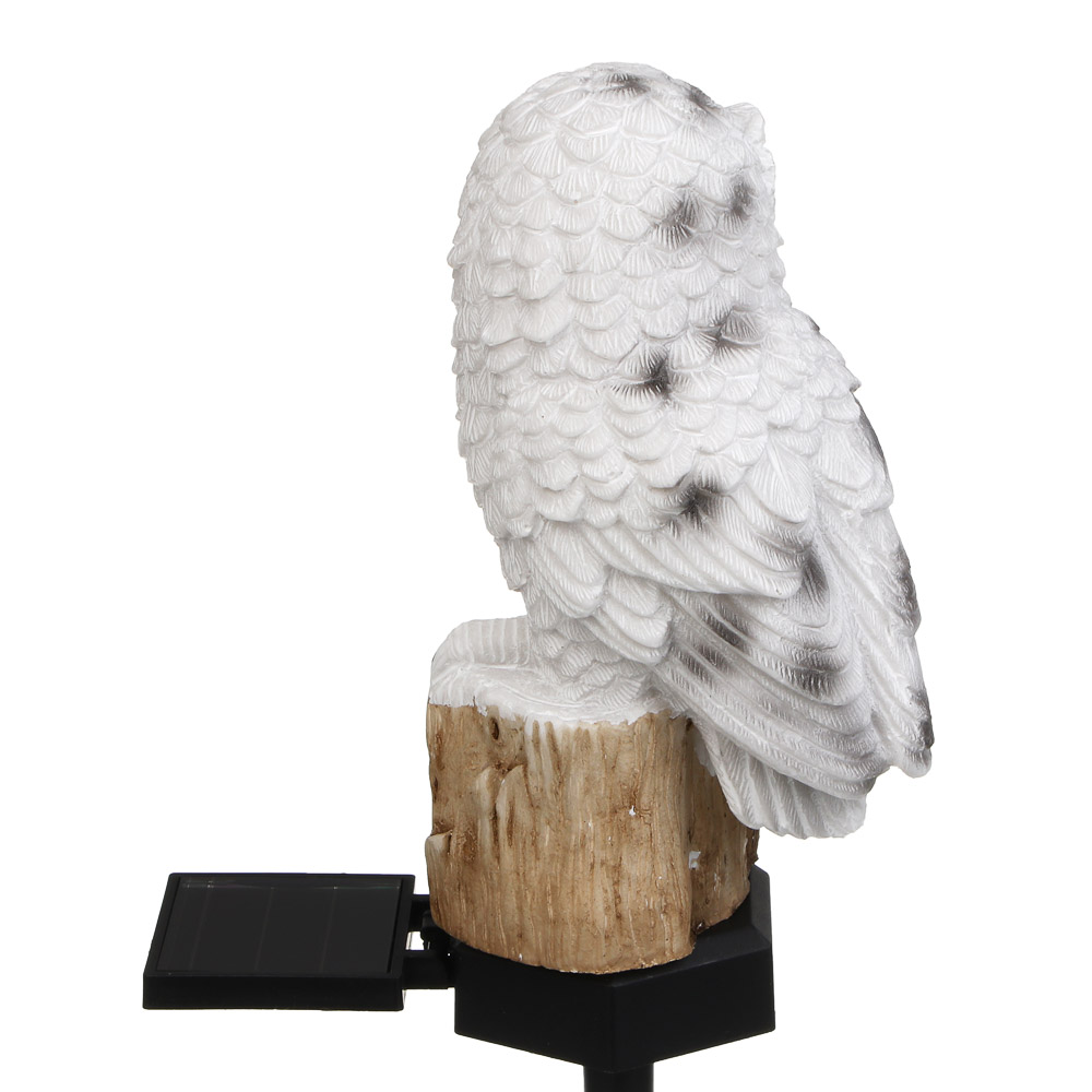 Светильник сад.на солн.бат.тм INBLOOM Сова, 7х8.5х44см,1LED,шамп.,AAA200/600mAh Ni-MH,1реж., полист. - #6