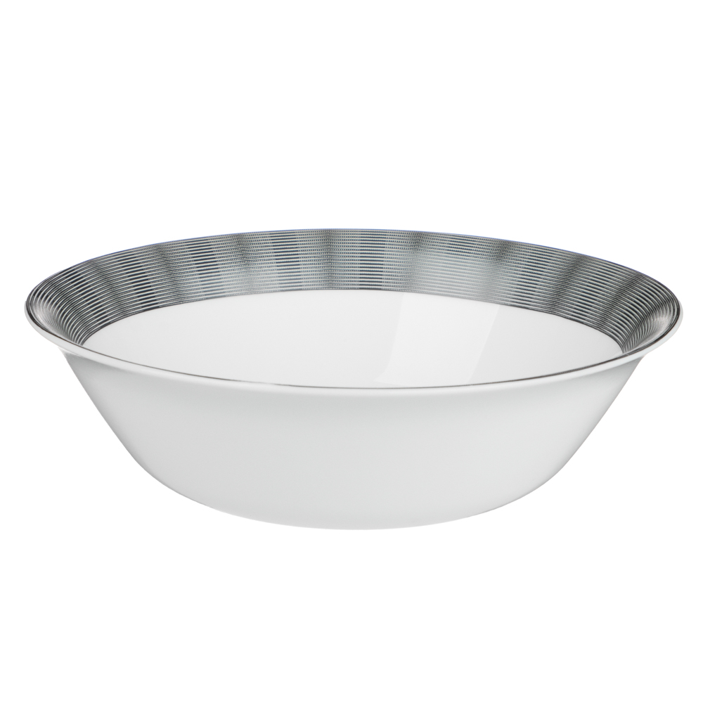 MILLIMI Графит Салатник, опаловое стекло, 550мл, 16.5х4.8см - #1