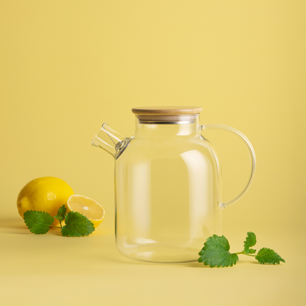 Чайник заварочный тм VETTA Эко, стекло, бамбуковая крышка, 1800мл - #6