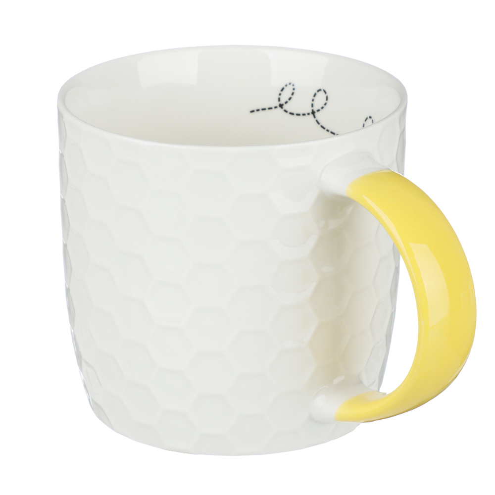 Кружка Пчелки тм MILLIMI 355мл, 4 дизайна , фарфор - #3