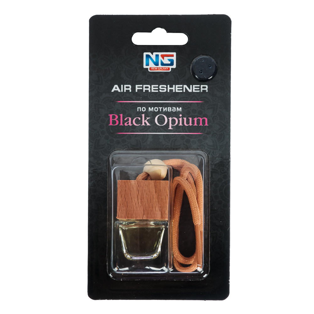 Ароматизатор подвесной New Galaxy "Автопарфюм", Black opium - #1