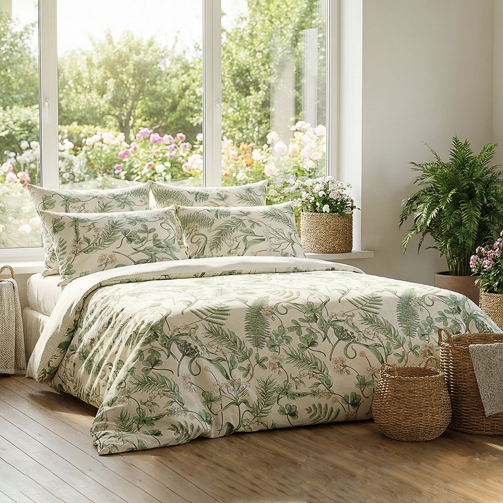 PROVANCE Мосс Комплект постельного белья 1,5 (4 предмета), бязь, 2 дизайна - #2