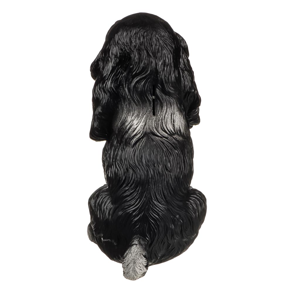 Копилка Щенок спаниеля, 25 см, гипс - #3