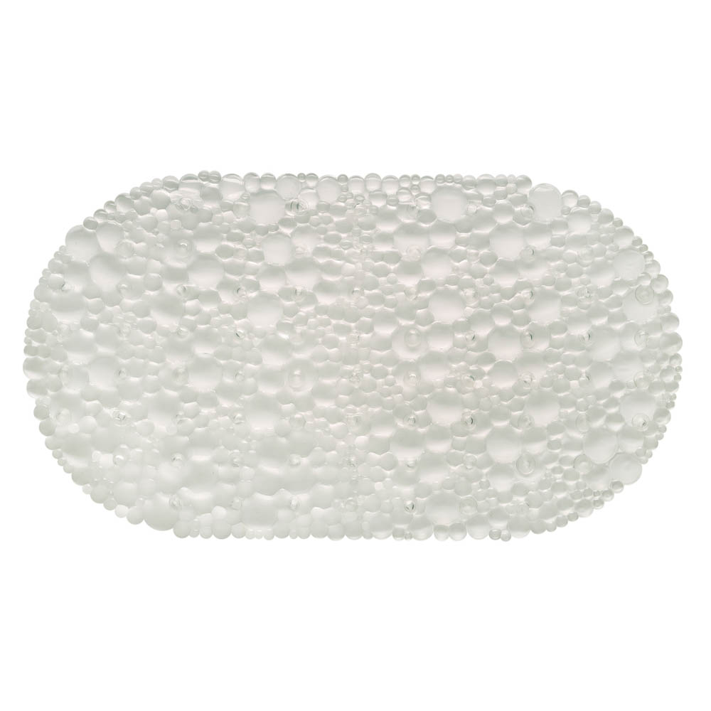 Коврик противоскользящий в ванную "Линза" 67см*38см, прозрачный - #1