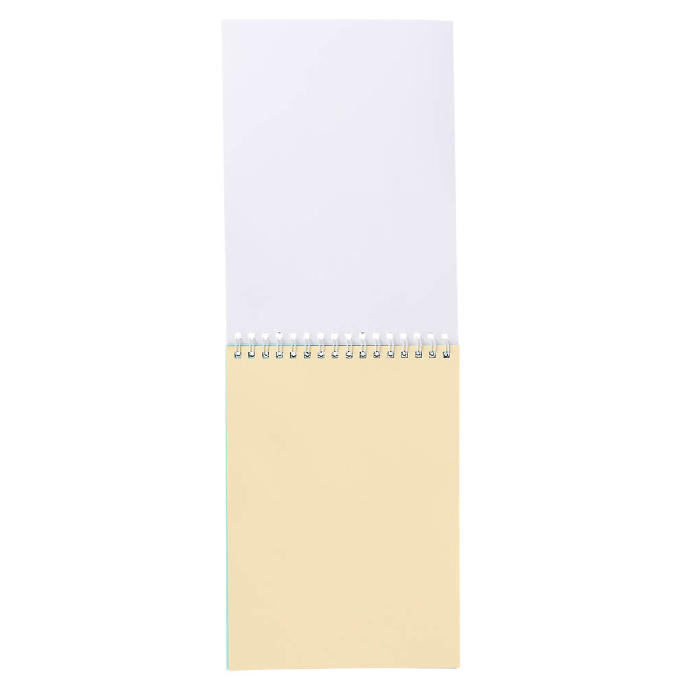 Скетчбук А5 (альбом), жёсткая подложка, спираль, в ассортименте - #7