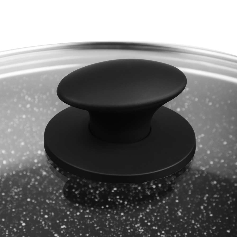 SATOSHI Стоун Наб.пос.10пр, ковш+крышка 1,3л, кастр.+крышки 2,3;3,8;5,7л, сковороды 24,28см, индукц. - #10