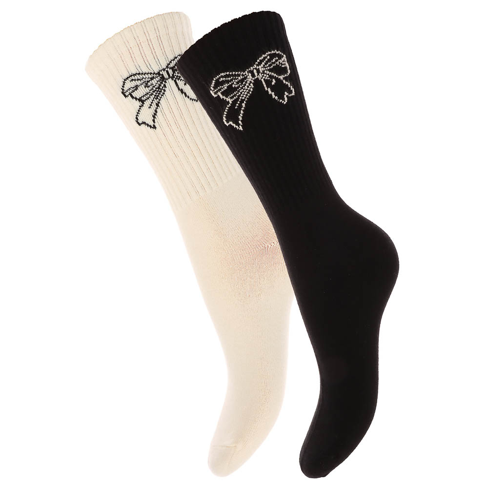 GALANTE Носки женские, р.23-25, 65% полиэстер, 20% акрил, 15% шерсть, разноцветные, арт.1 - #1