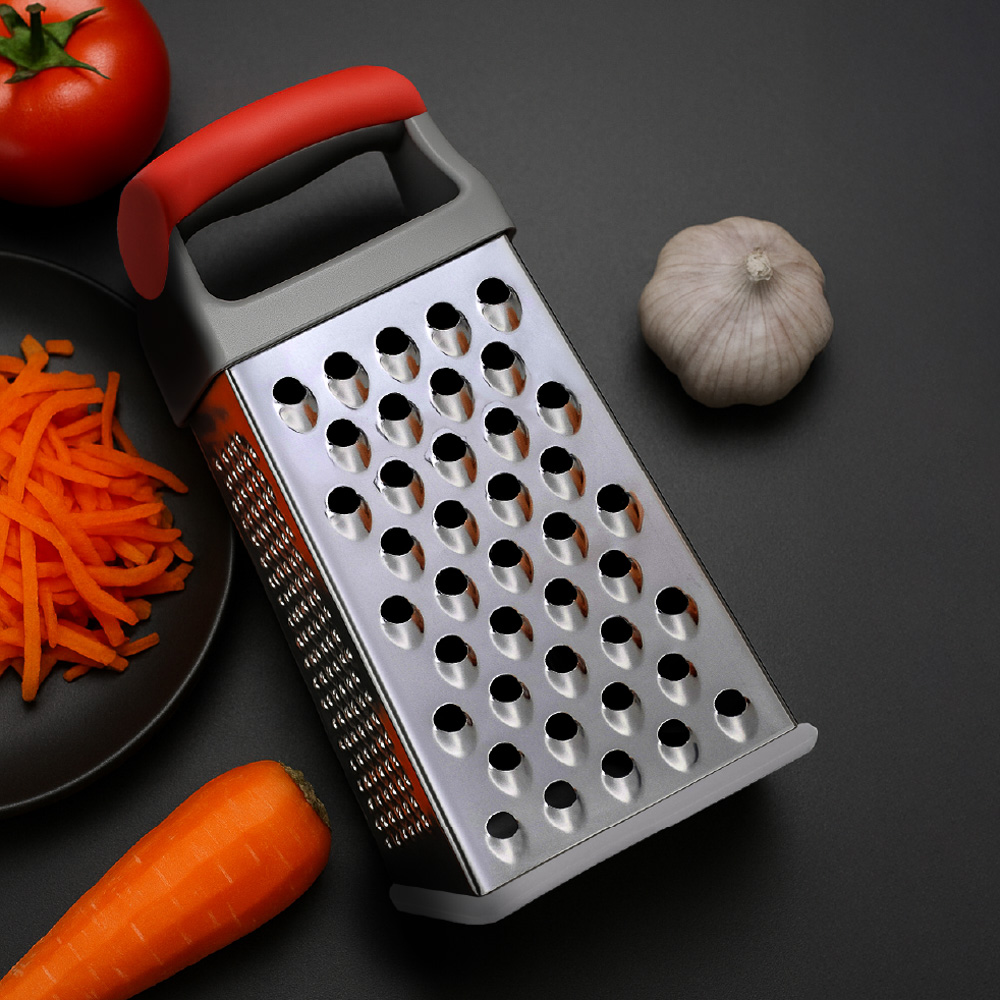 VETTA Терка 4-х сторонняя 22см, нерж.сталь - #10