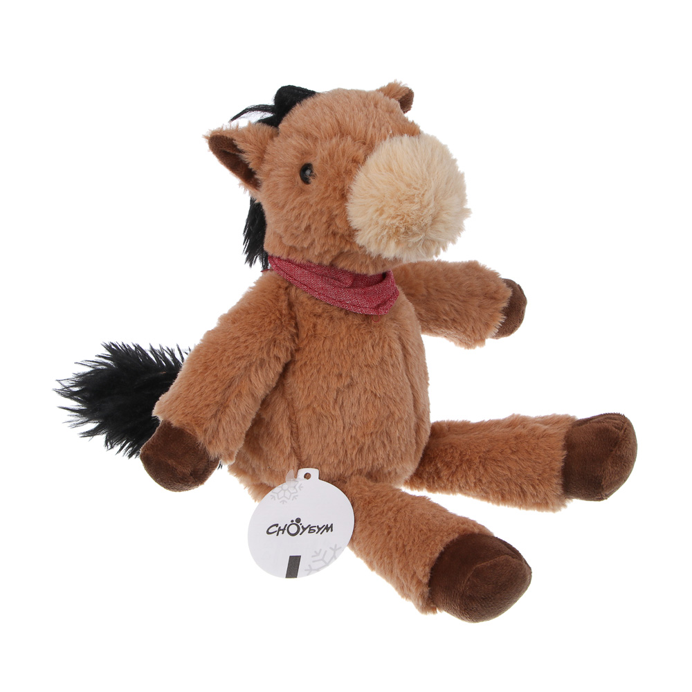 СНОУ БУМ Мягкий сувенир Лошадка 11x10x22 см, полиэстер - #4