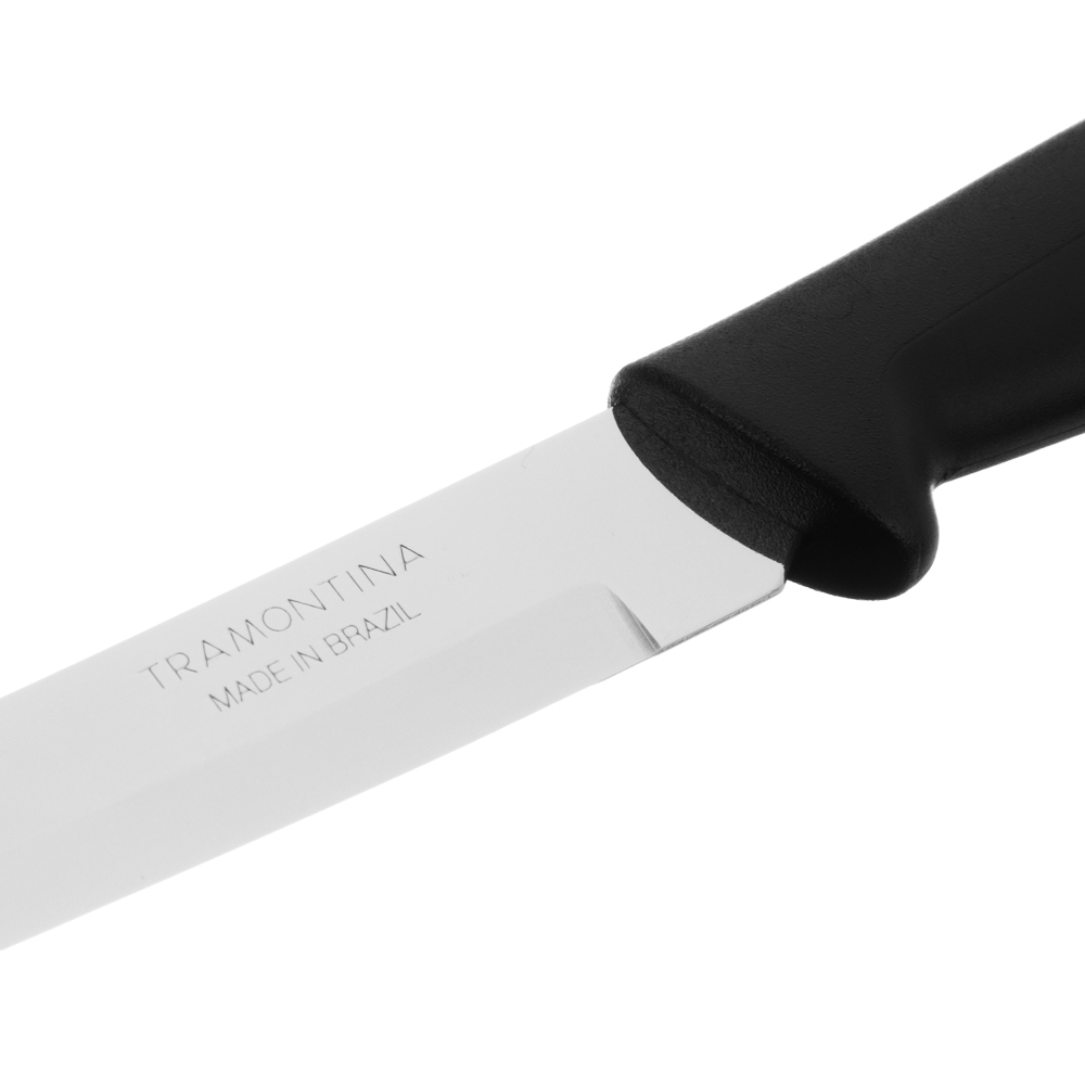 Tramontina Plenus Нож кухонный 12.7см, черная ручка, 23431/105 - #3