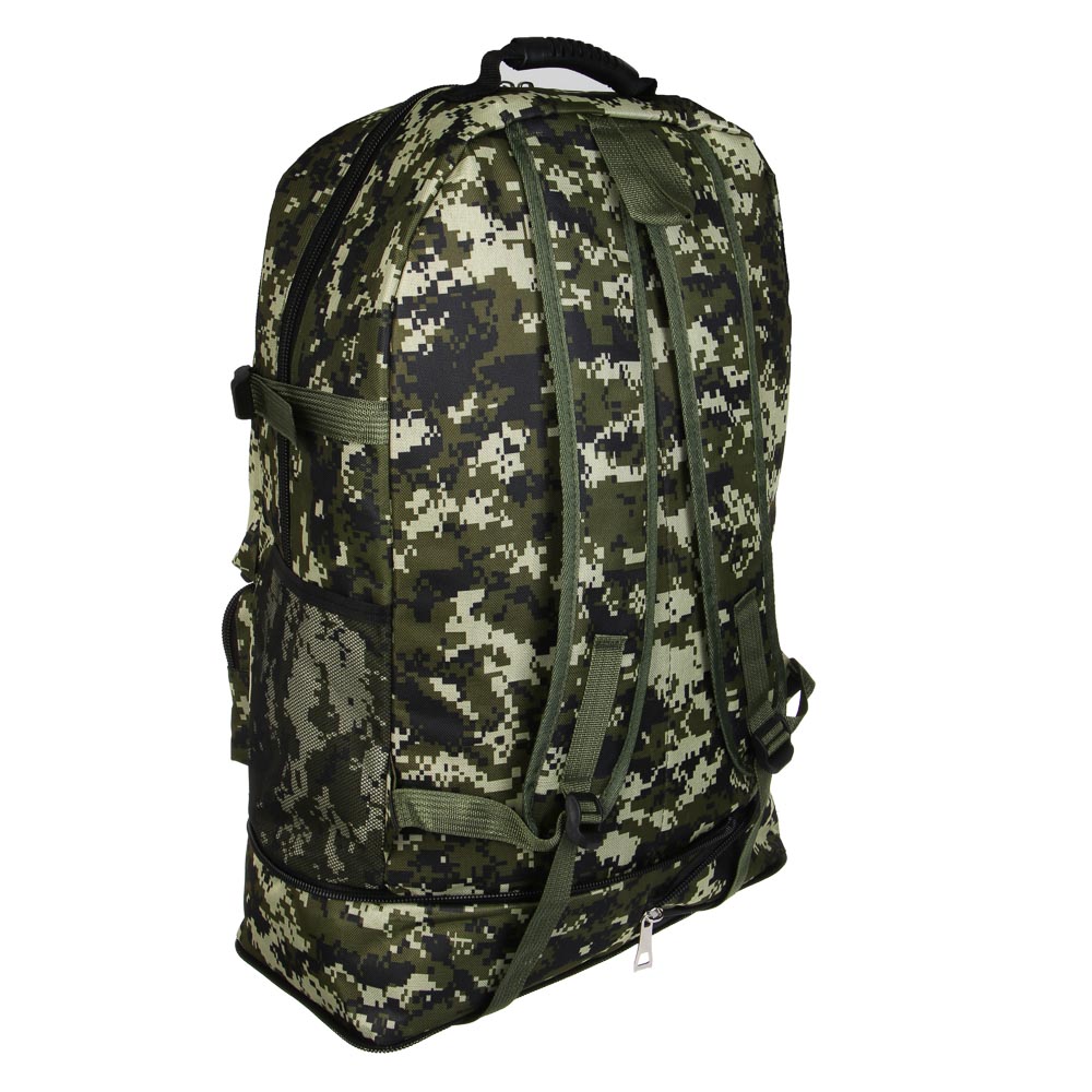 Рюкзак туристический 55 литров тм РУССО ТУРИСТО, 2 цвета, 63х38х18 см, полиэстер - #12