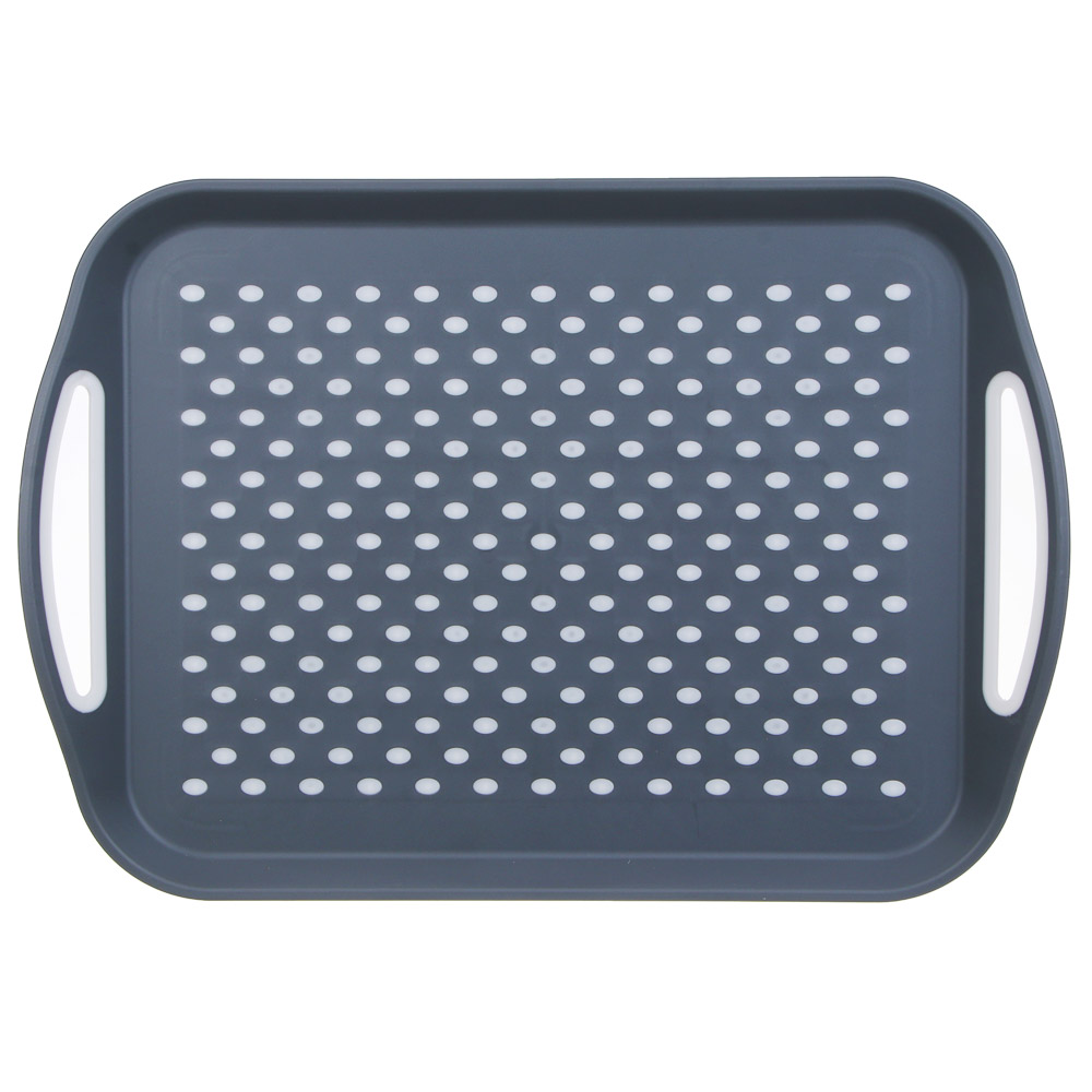 Поднос прямоугольный антискользящий "Мокко", 45,5х32х4,5см - #2