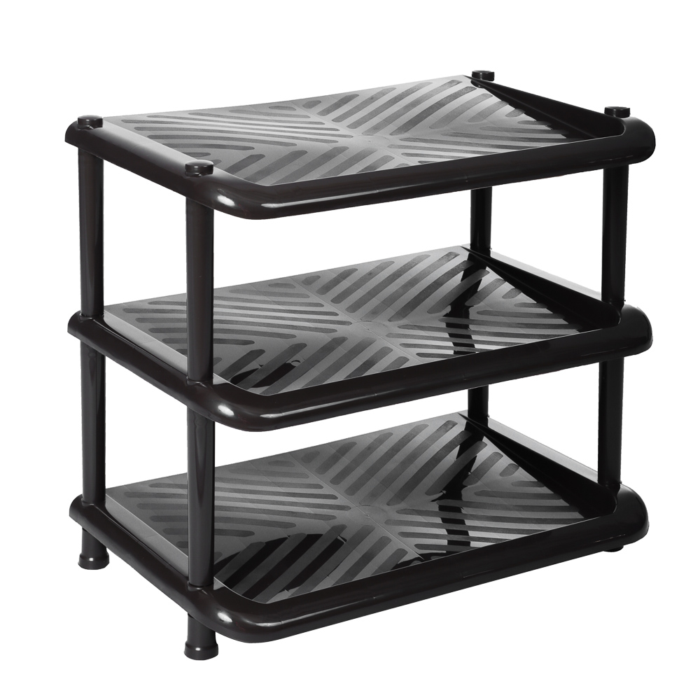 Этажерка для обуви "Комфорт", 49,5х31х56, 3 полки, коричневая - #2