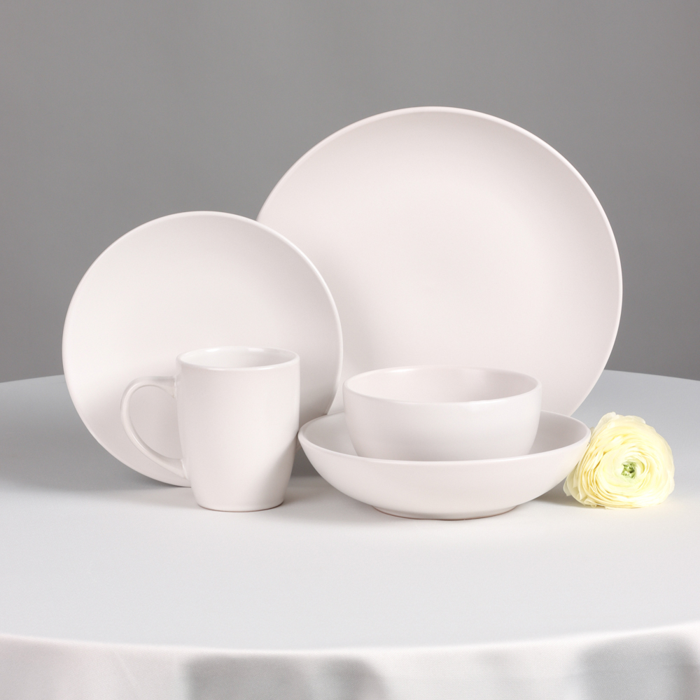 MILLIMI Салатник 710мл, 14х8см, керамика, белый - #9