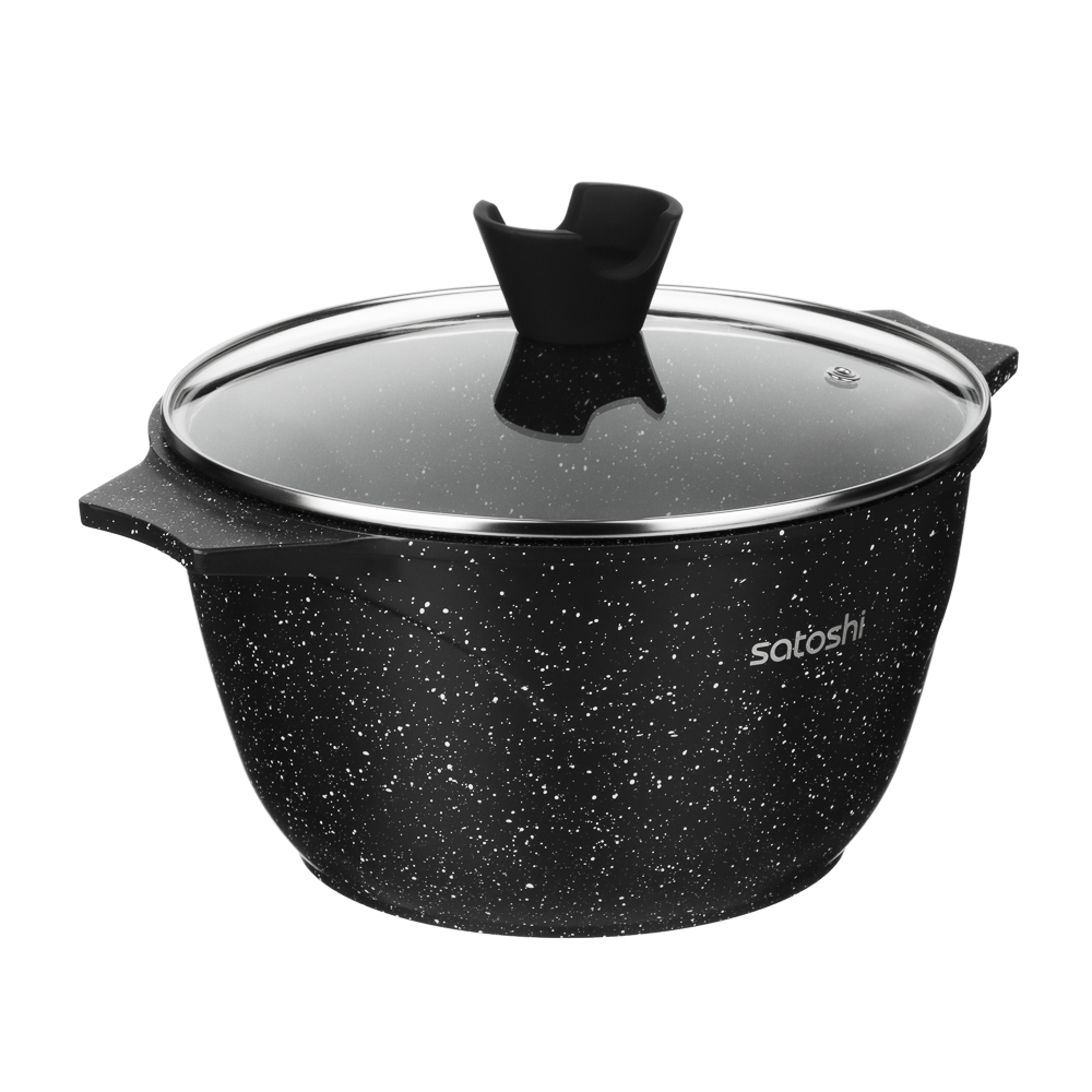 SATOSHI Монфор Казан 22х12,5см, 3,7л, литой алюминий, индукция - #2
