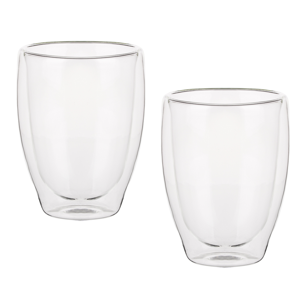 Набор стаканов с двойными стенками BY COLLECTION, 2 шт, 330 мл - #1