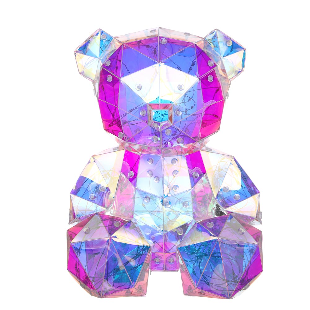 СНОУ БУМ Медвежонок, 16х24 см, 150 LED, постоянное свечение, USB - #5