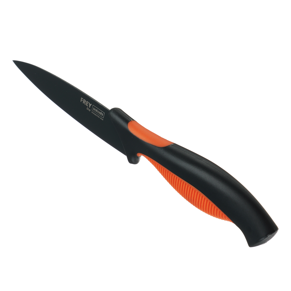SATOSHI Фрей Нож кухонный универсальный 12,5см, нерж.сталь с антиналипающим покрытием - #4