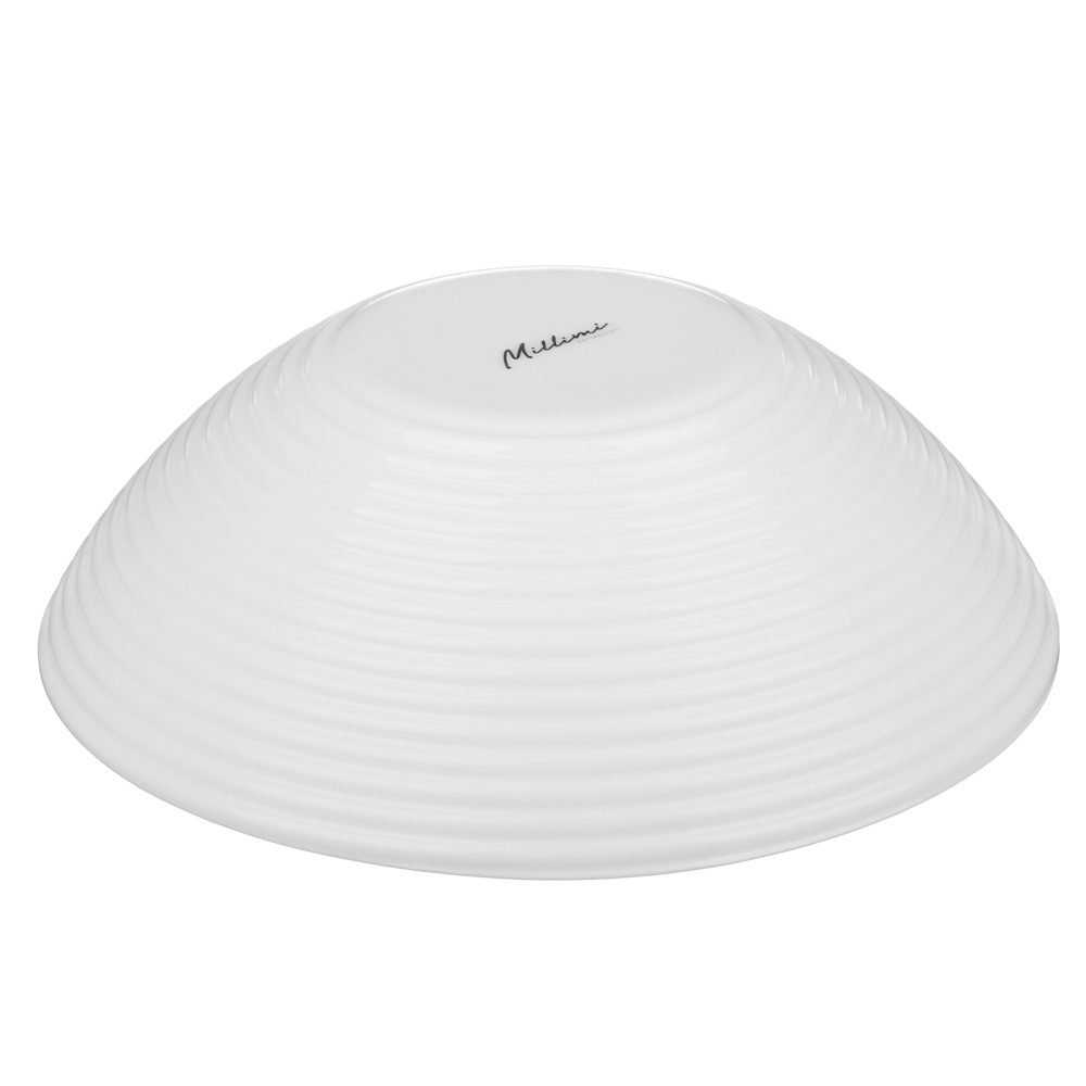 MILLIMI Бароло Салатник 24см белый опаловое стекло - #5