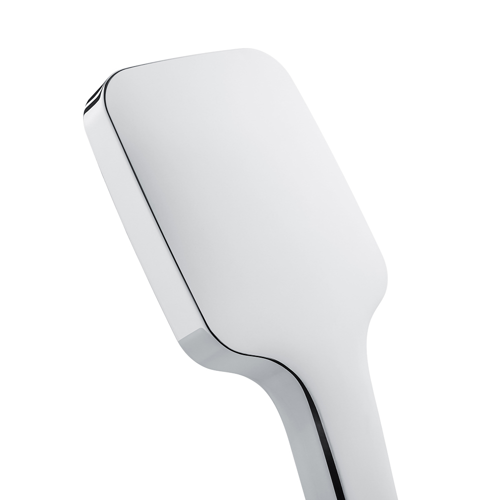 RAIN Лейка для душа массажная, 3 режима, 100мм, хром/черный - #3