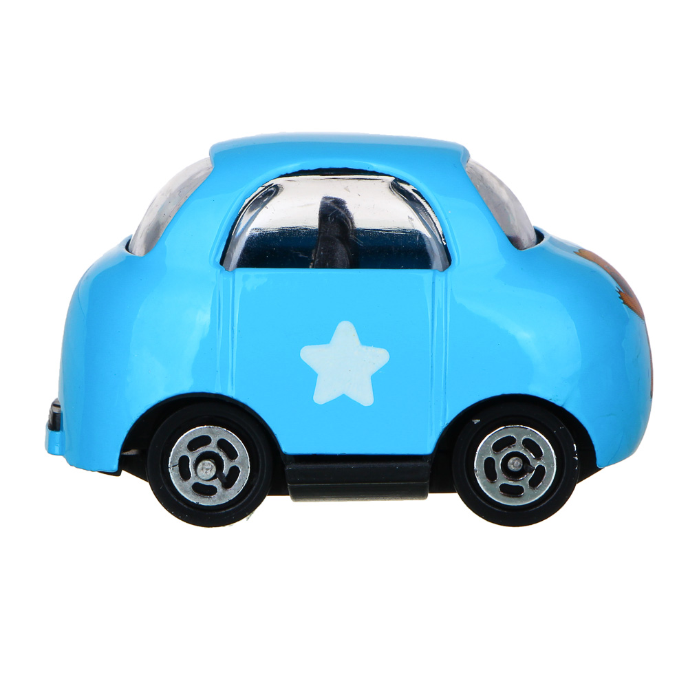 ИГРОЛЕНД Машинка "Мимимишки", металл, ABS, 5х3х3,5см, 8 дизайнов - #5