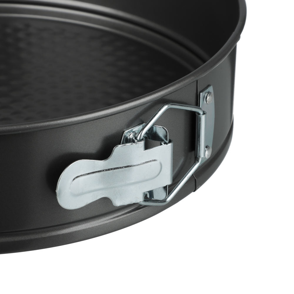 VETTA Набор форм разъемных для выпечки 3шт, с а/п покрытием, угл.сталь (квадратная, круглая, сердце) - #5