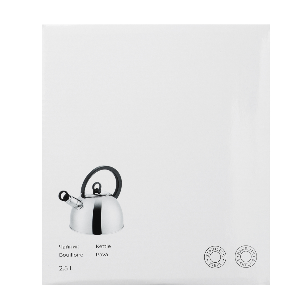 Чайник стальной 2.5л "Кампо" индукция - #6