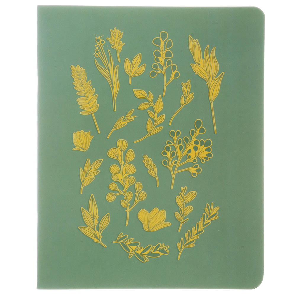 Тетрадь общая "Botanica", формат А5, 48л. в клетку, на скобе, скругленные углы, в ассортим. - #11