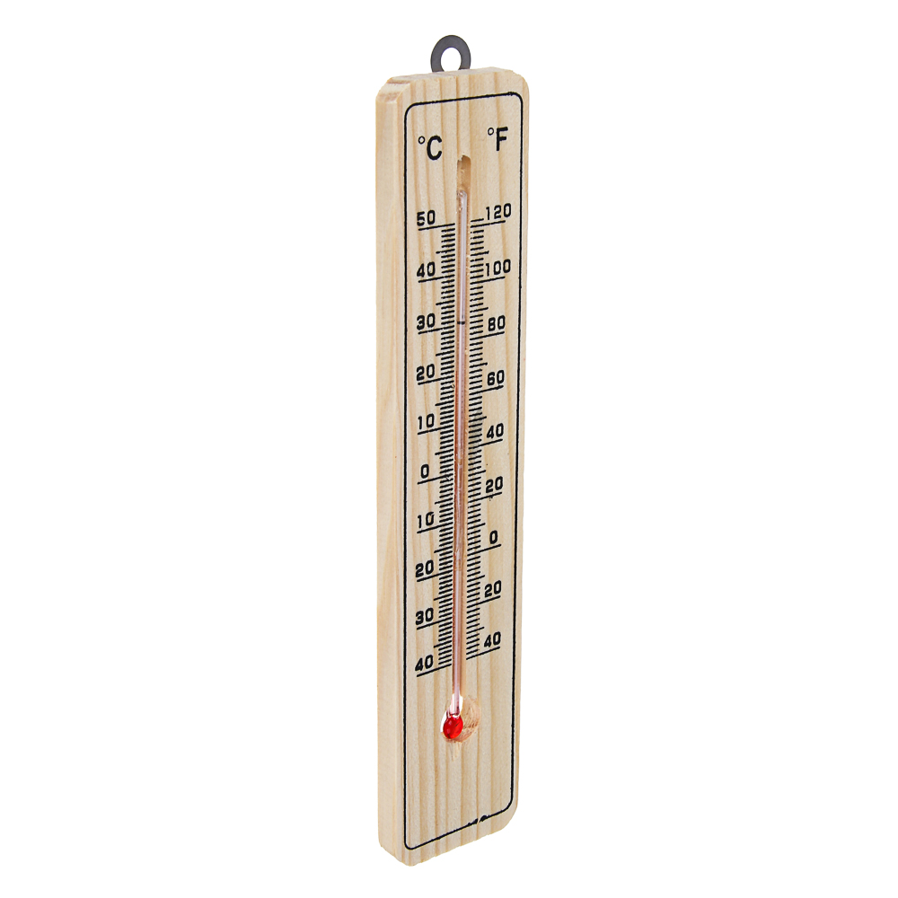 VETTA Термометр деревянный Классик малый, блистер, 20х4см - #2