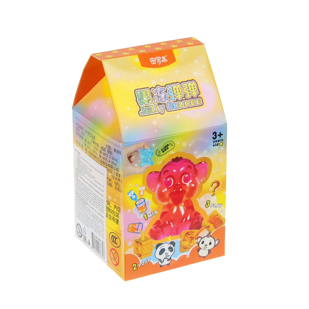 Набор для творчества фигурка из мягкого геля с формочкой, 7,5х7,5х14см, PP, силикон, микс - #2