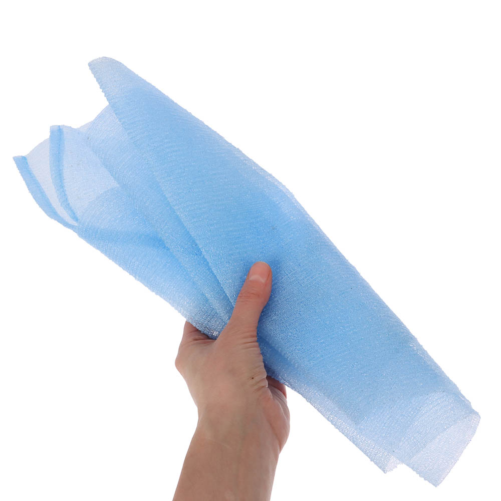 ЮL Мочалка пилинг японская средней жесткости, нейлон, акрил, 30х90см, 4 цвета - #2