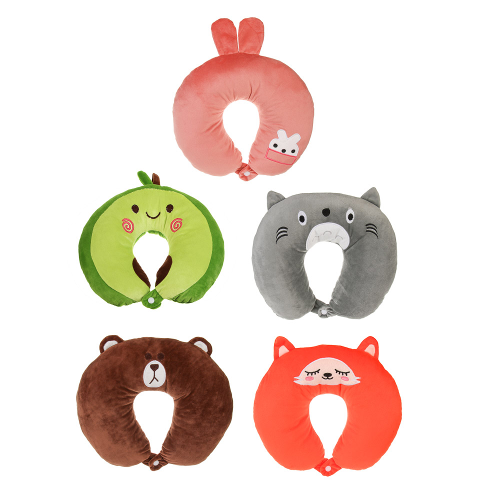 Подушка дорожная тм ЕРМАК, микс цветов - #1