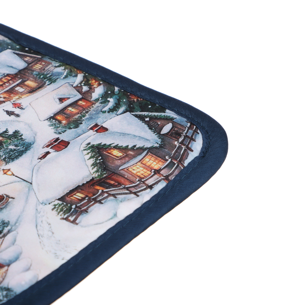 PROVANCE Нордик Прихватка, 17х17см, 100% полиэстер, домики - #4