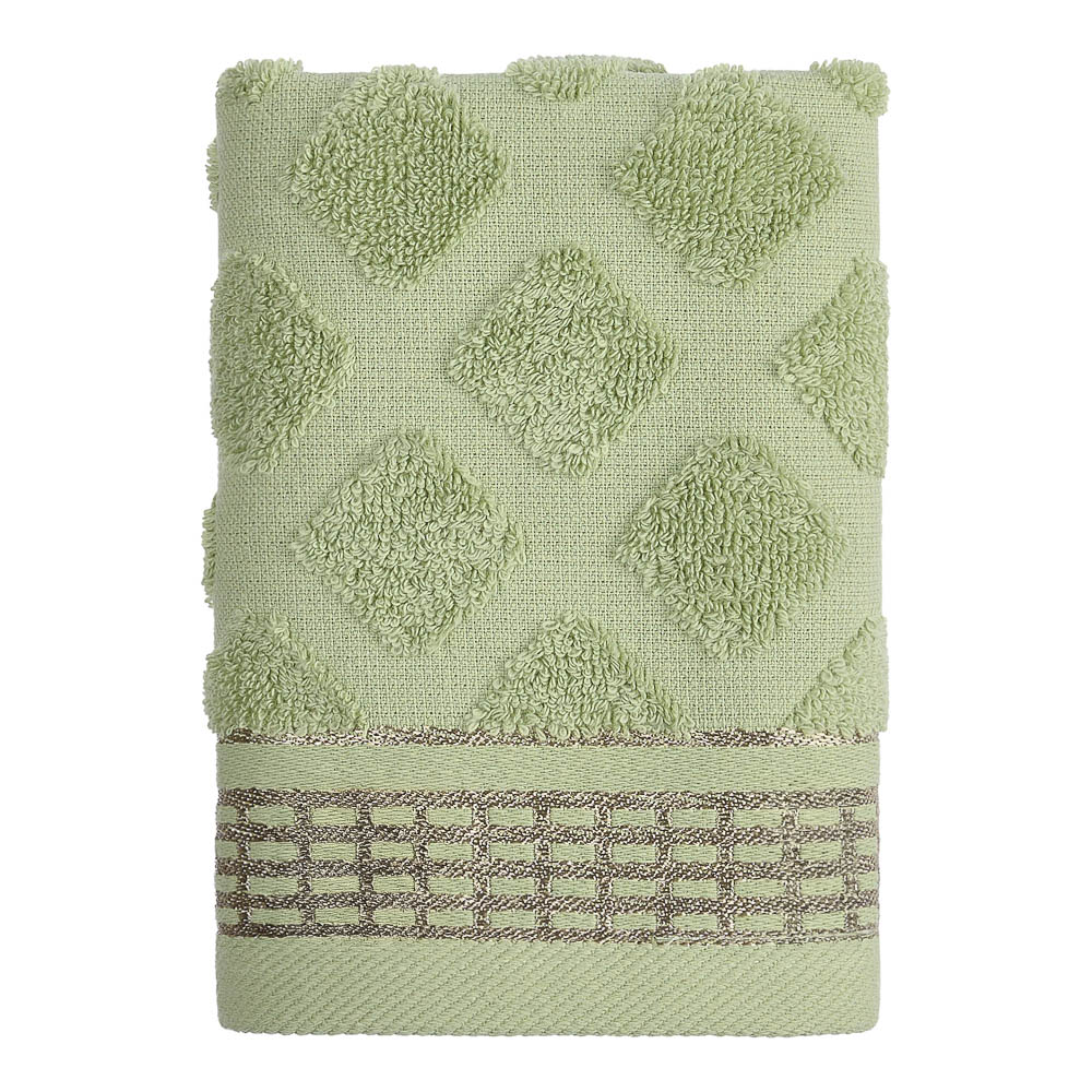 PROVANCE Эвкалипт Полотенце махровое, 100% хлопок, 30х50см, 420гр/м, зеленый - #8
