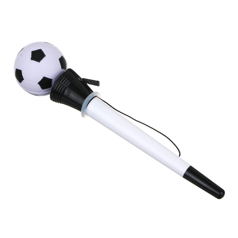 Ручка-антистресс шариковая синяя "Стреляющая фигурка", 18,4 см, шнурок, 4 дизайна, полиэстер, ПП - #2