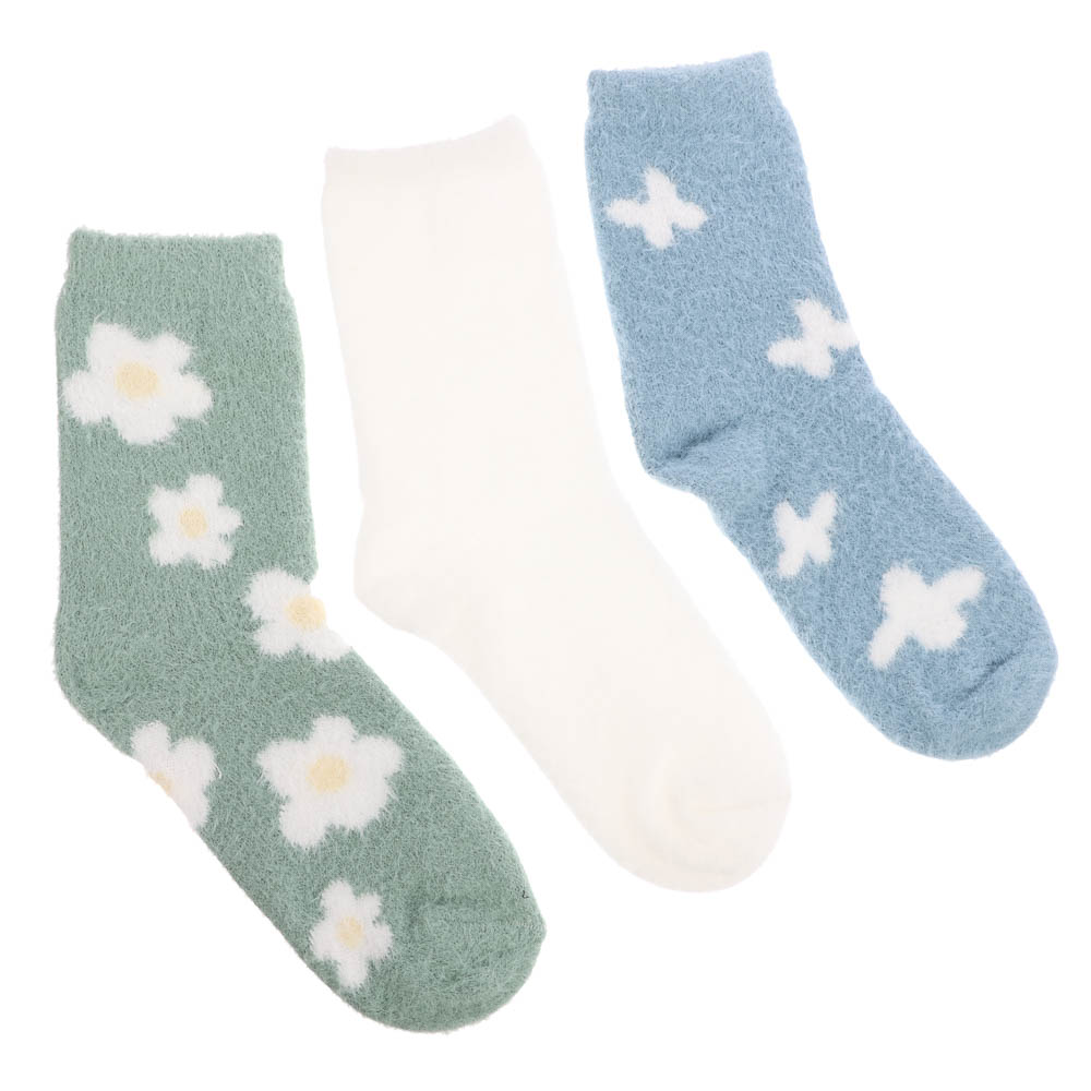 Носки женские с имитацией норки р. 36-39, 98% полиэстер, 2% спандекс, RSQ6 - #3