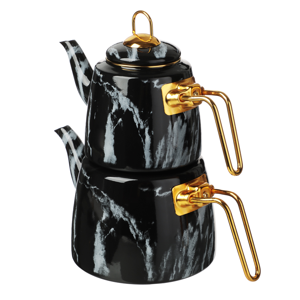 VETTA Чайник двухъярусный эмалированный, 1,5л; 2,1л - #7