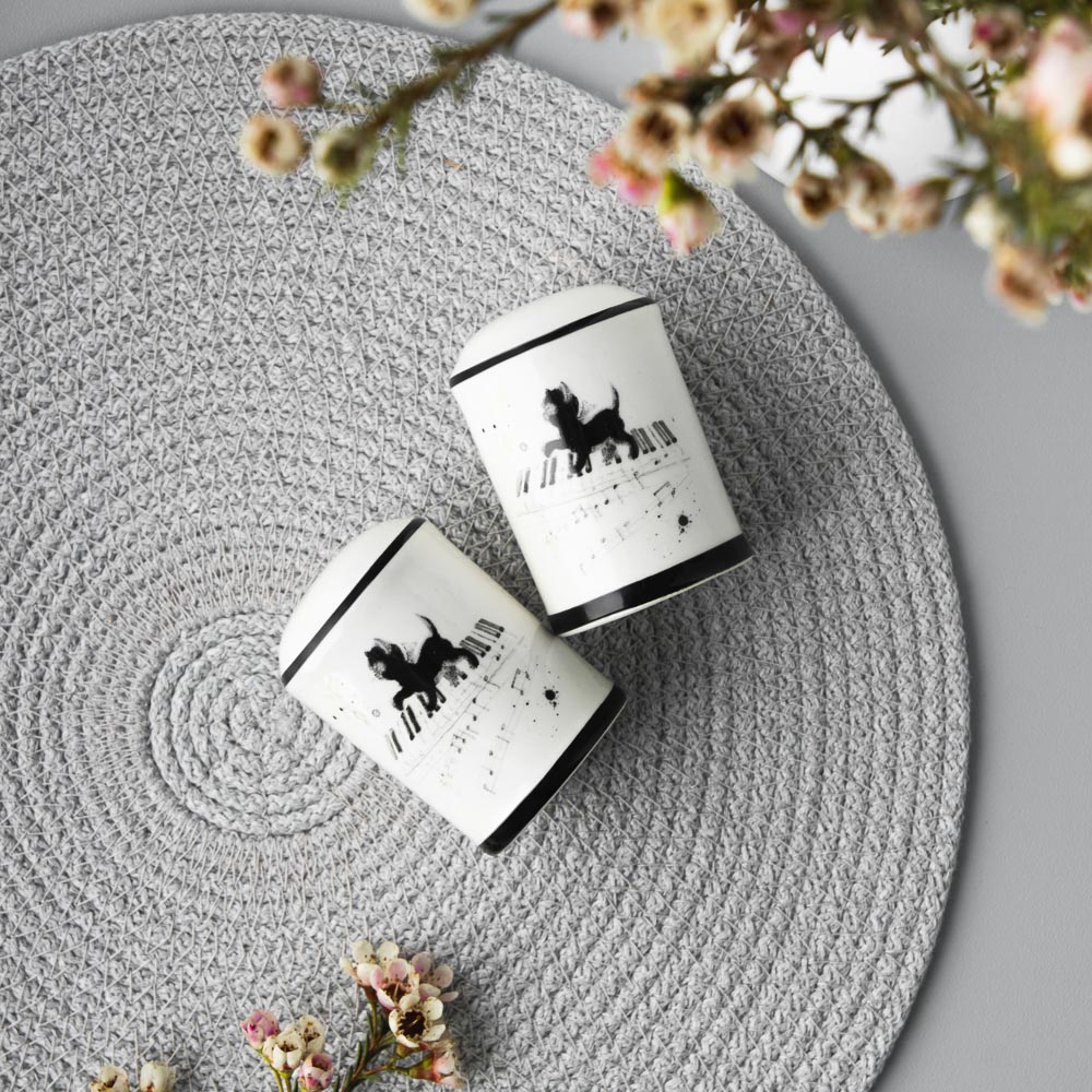 MILLIMI Котейка Набор для соли и перца, 4,5х6,5см, керамика - #6