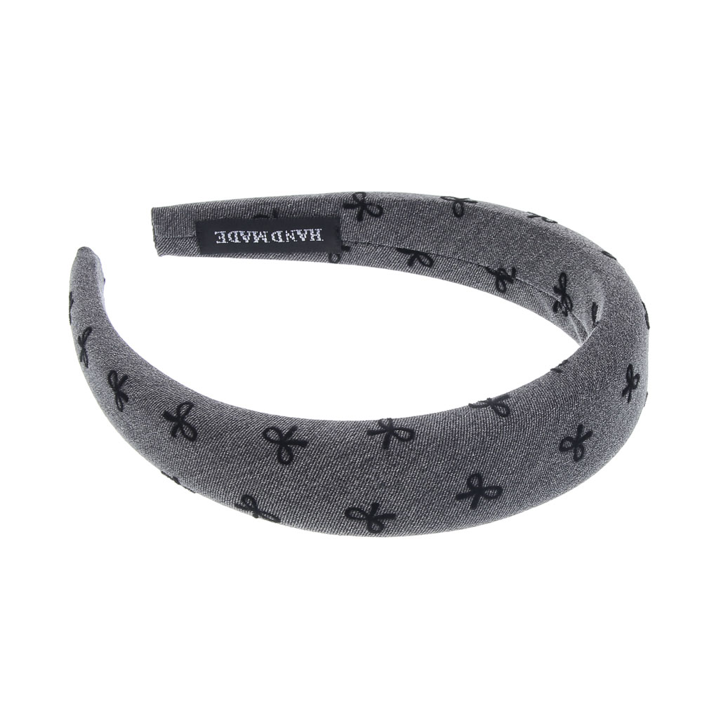 ЮНИLOOK Ободок для волос, 3см, полиэстер, пластик, 2 цвета, ACS25-17 - #3