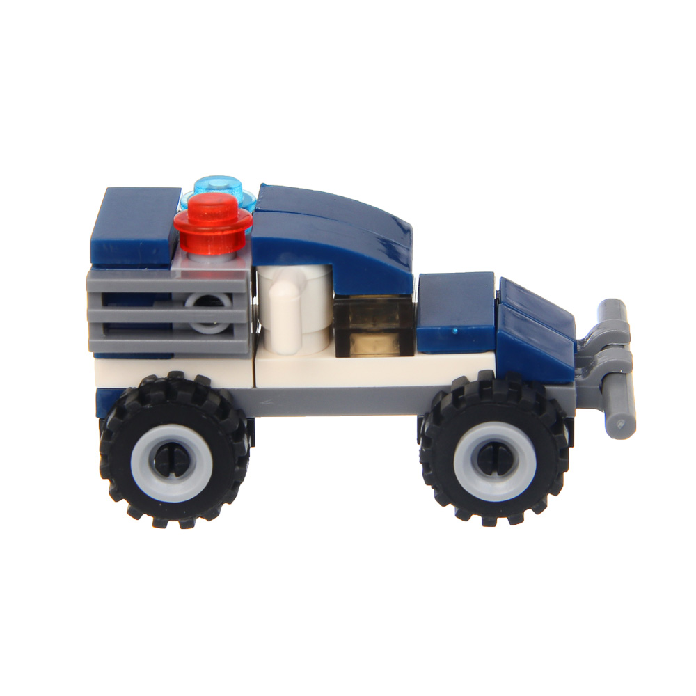 ИГРОЛЕНД Конструктор "Транспорт" 6 в 1, 12,5х3,5х7,5 см, ABS, 12 видов - #5