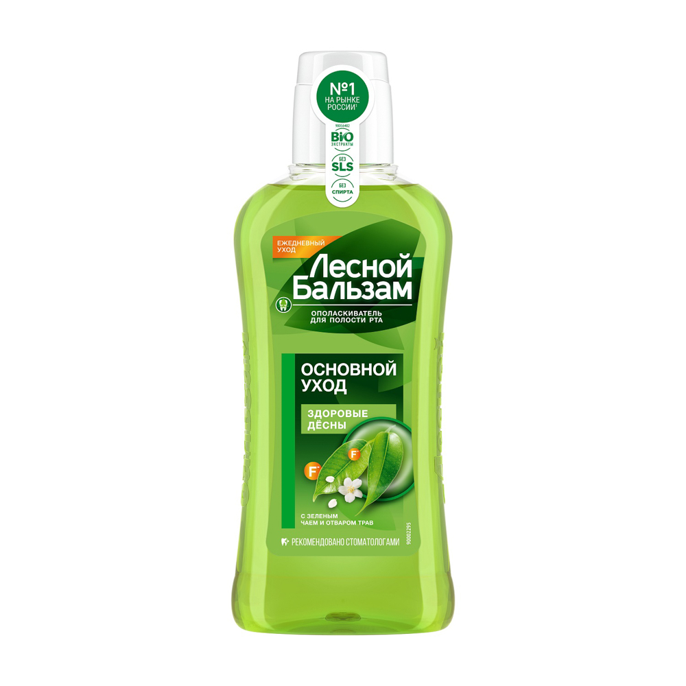 Ополаскиватель для полости рта Лесной бальзам Зеленый чай, п/б, 400мл - #1