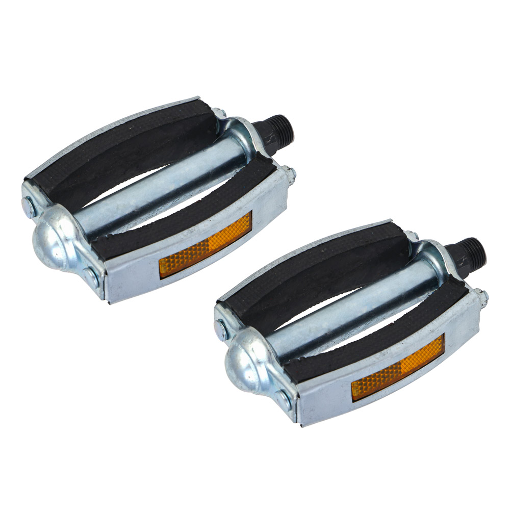 Педали для велосипеда, тм BY SPORT, 2шт, 12х7см, резина, металл - #2