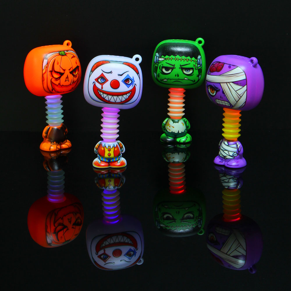 ИГРОЛЕНД Игрушка «Монстрик» свет, 3xLR41, ABS, PET, 8х6см, 4