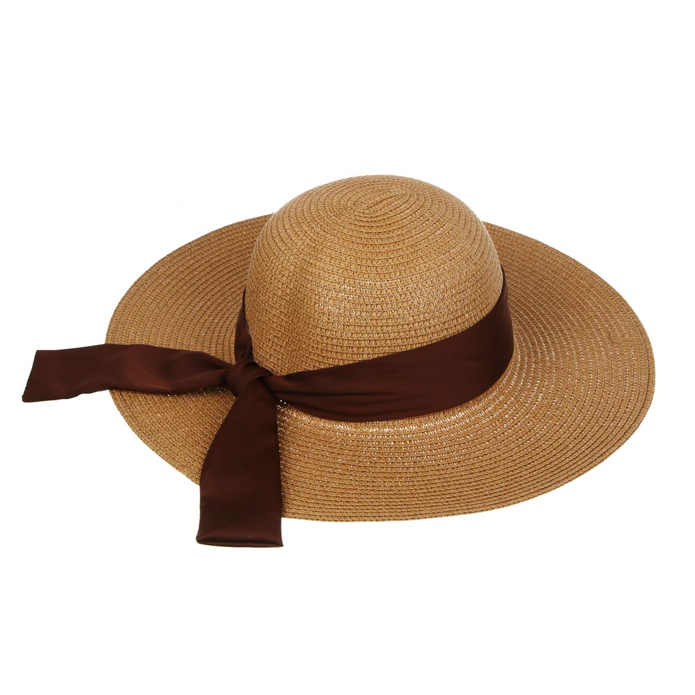 Шляпа женская с бантом, р.58, 100% целлюлоза, тм GALANTE, разноцветная, #1 - #3