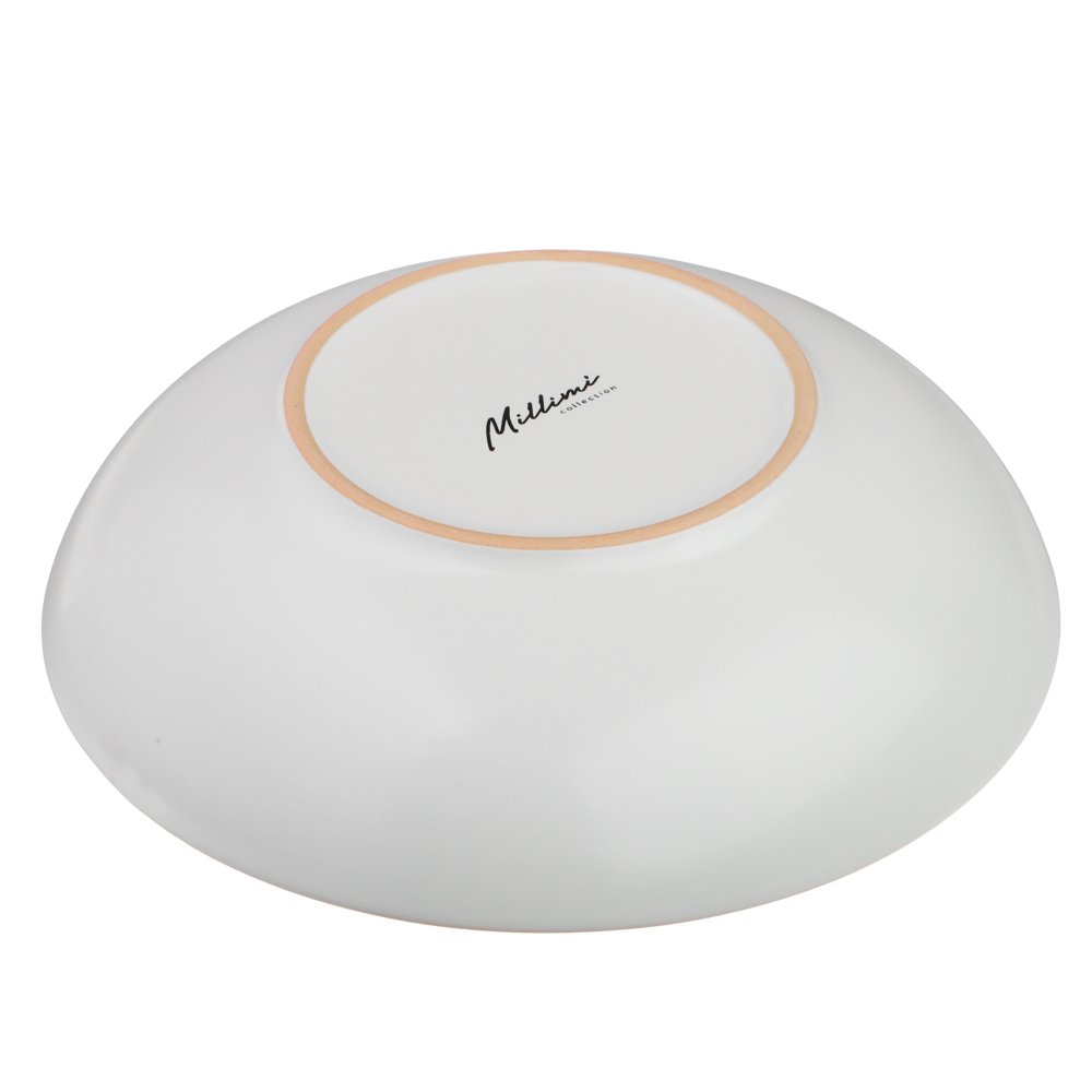 MILLIMI Амми Салатник, 20х5см, 700мл, белый - #5