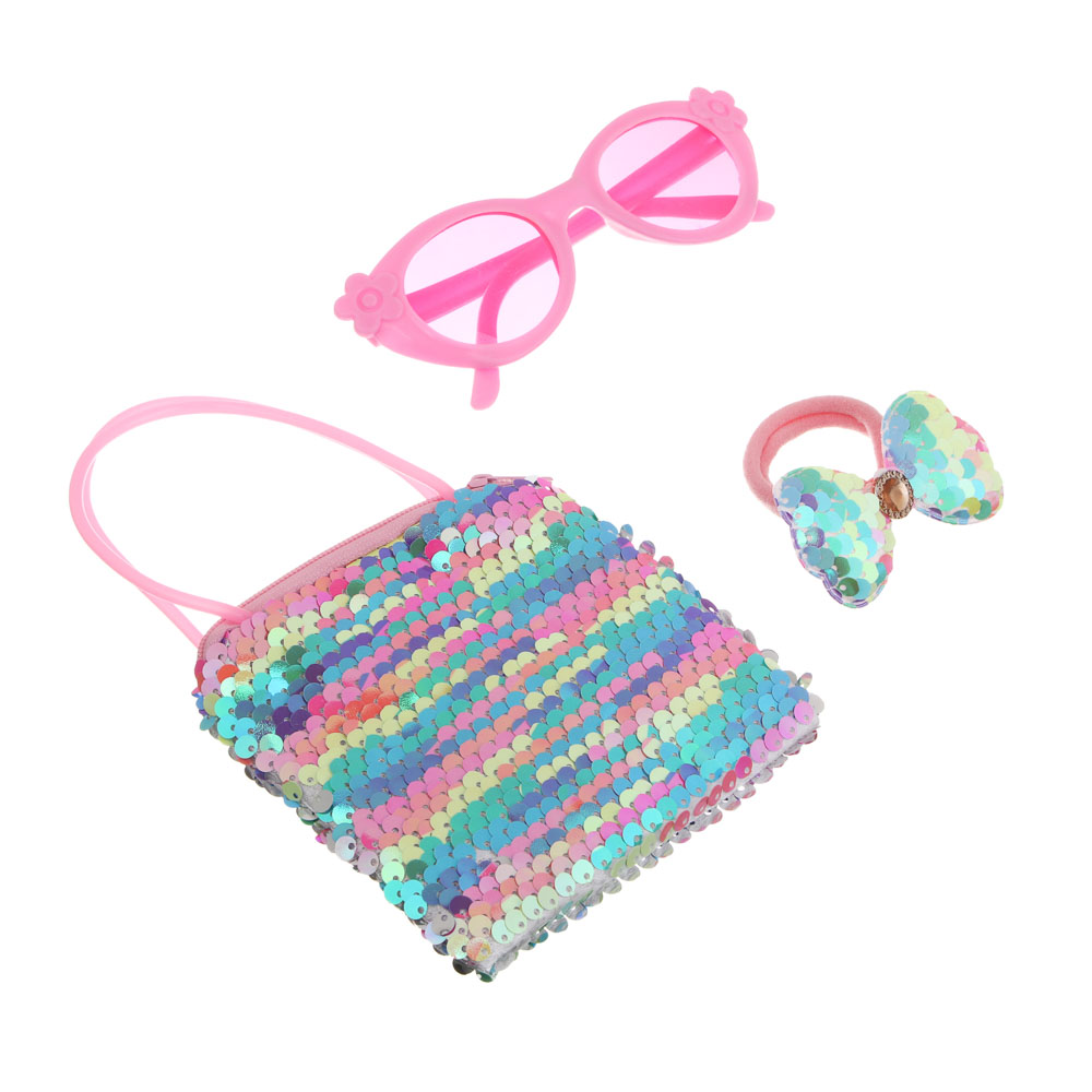 Набор бижутерии для девочки "Милашка", PP, полиэстер, тм ИГРОЛЕНД - #4