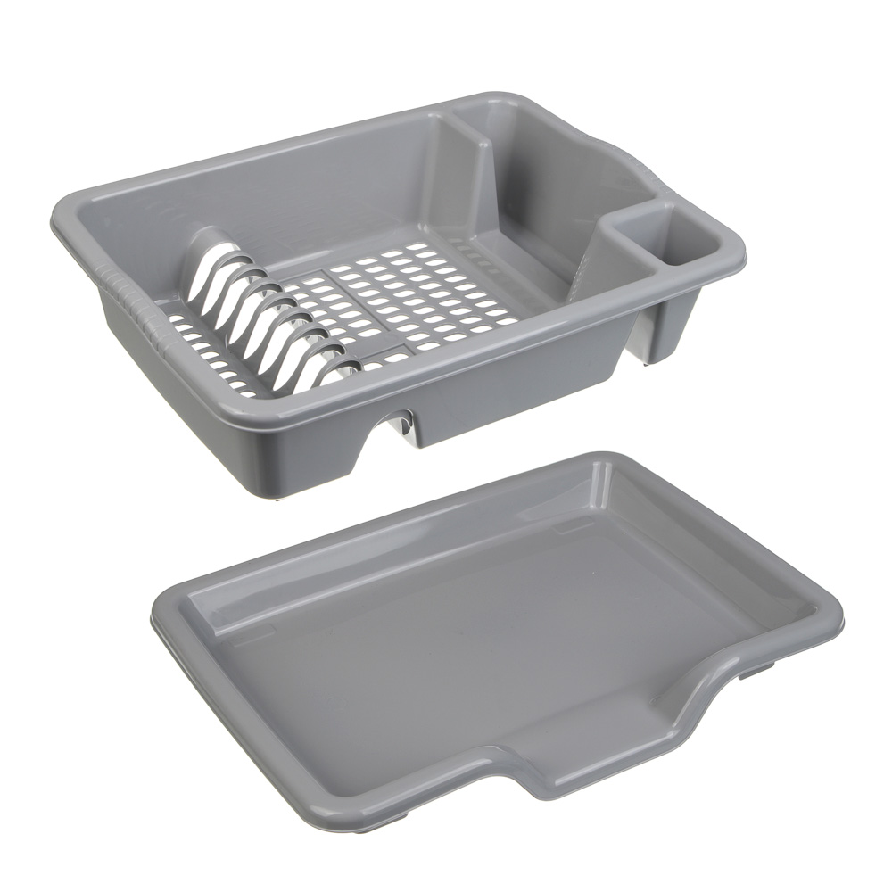 Сушилка для посуды тм VETTA, 40х29х11см, пластик - #7