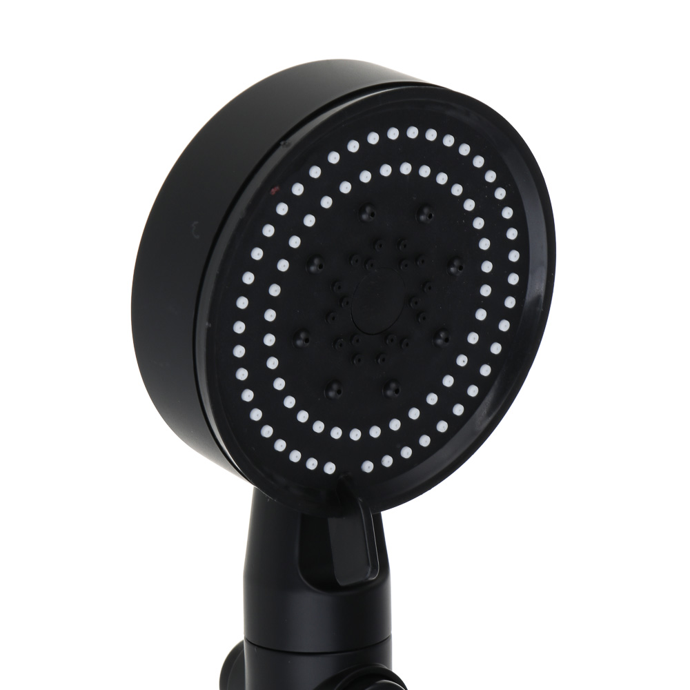 RAIN Лейка для душа, 5 режимов, 90мм, черная - #4