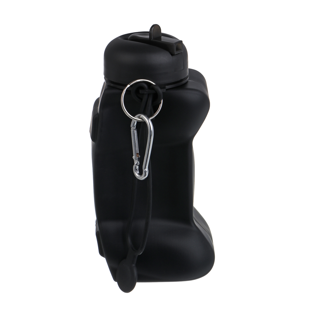 Бутылка для воды тм LADECOR "Джойстик", 600 мл, силикон, 2 вида - #7