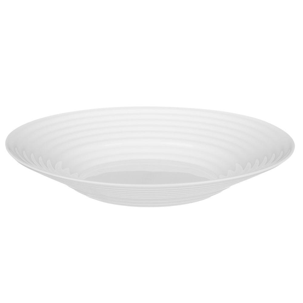 MILLIMI Бароло Тарелка суповая 21,5см белая опаловое стекло - #1